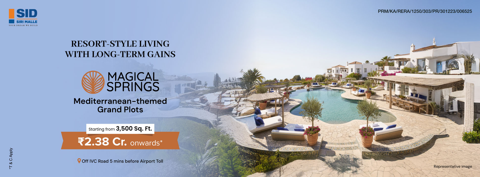 Magical Springs plots in IVC Road, Bangalore