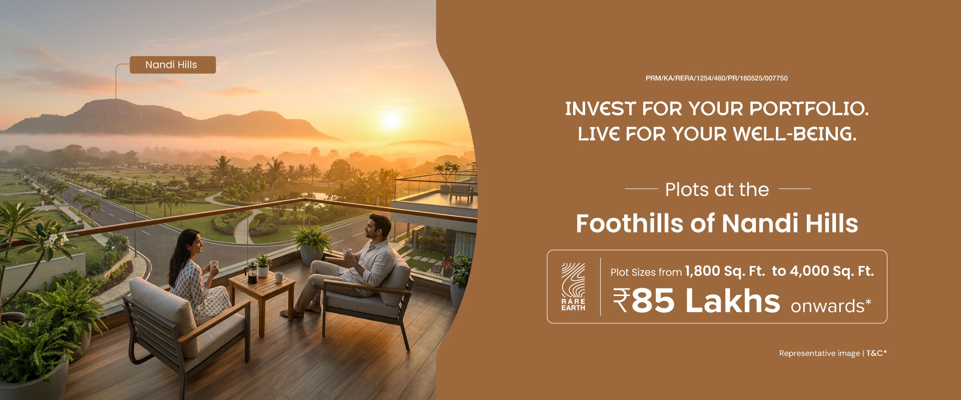 Montira by Rare Earth plots in Nandi Hills, Bangalore