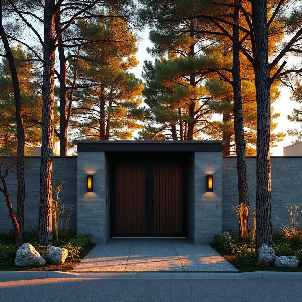 Entrance design at Manyata Ekamoi