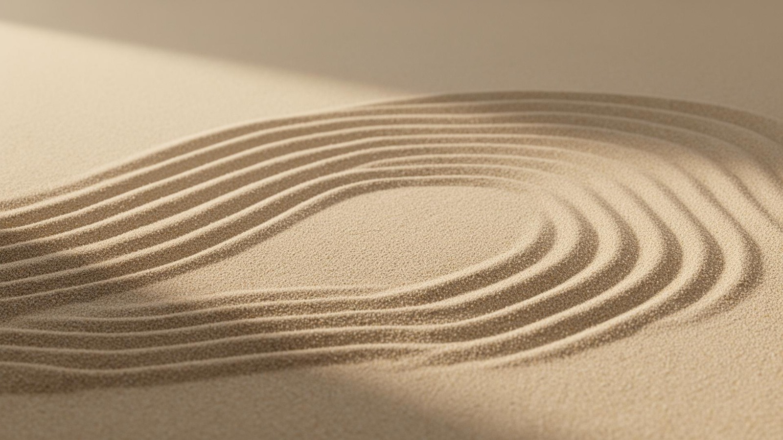 Zen sand design at Manyata Ekamoi