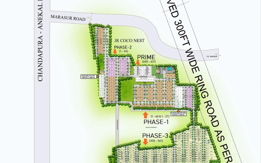 Master Plan of JR Coco Nest