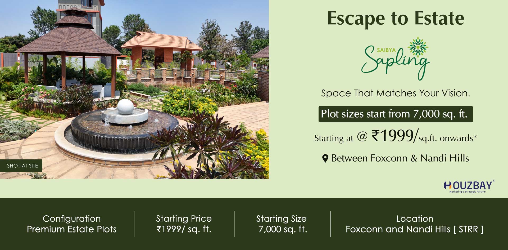 Saibya Sapling farm plots 